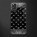 paisley black glass case for vivo v19 image