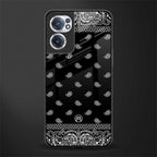 paisley black glass case for oneplus nord ce 2 5g
