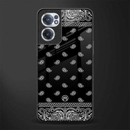 paisley black glass case for oneplus nord ce 2 5g