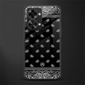 paisley black glass case for phone case | glass case for oneplus nord 2t 5g