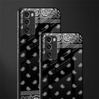 paisley black glass case for samsung galaxy note 20 image-2