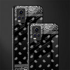 paisley black glass case for vivo v20 image-2