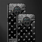 paisley black glass case for mi 10i image-2