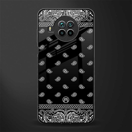 paisley black glass case for mi 10i image