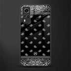 paisley black glass case for vivo y31 image