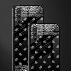 paisley black glass case for oneplus nord ce 5g image-2