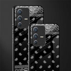 paisley black glass case for vivo v23 5g image-2
