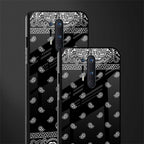 paisley black glass case for oneplus 8 pro image-2