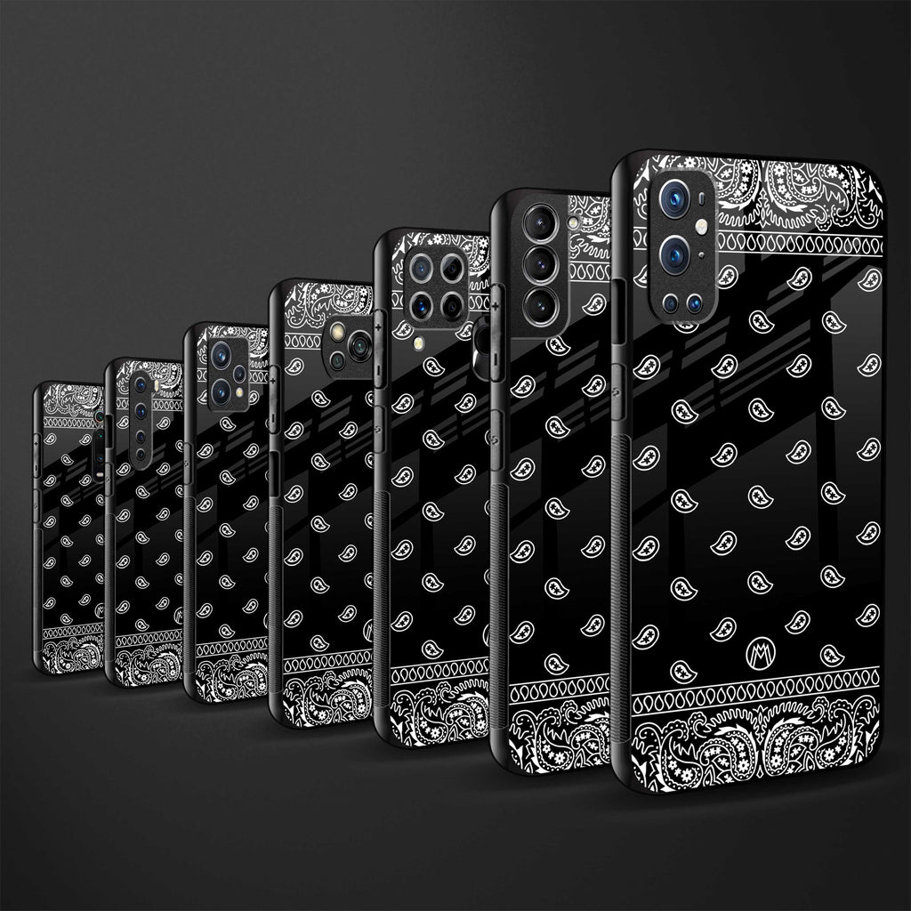 paisley black glass case for redmi 9 power image-3