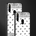 paisley white glass case for realme narzo 20a image-2