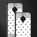 paisley white glass case for vivo s1 pro image-2