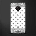 paisley white glass case for vivo s1 pro image