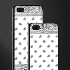 paisley white glass case for realme c1 image-2