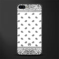 paisley white glass case for realme c1 image