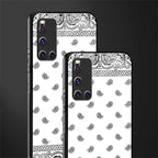 paisley white glass case for vivo v19 image-2