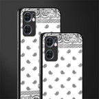 paisley white glass case for oppo reno7 5g image-2