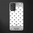 paisley white glass case for poco m4 pro 5g image