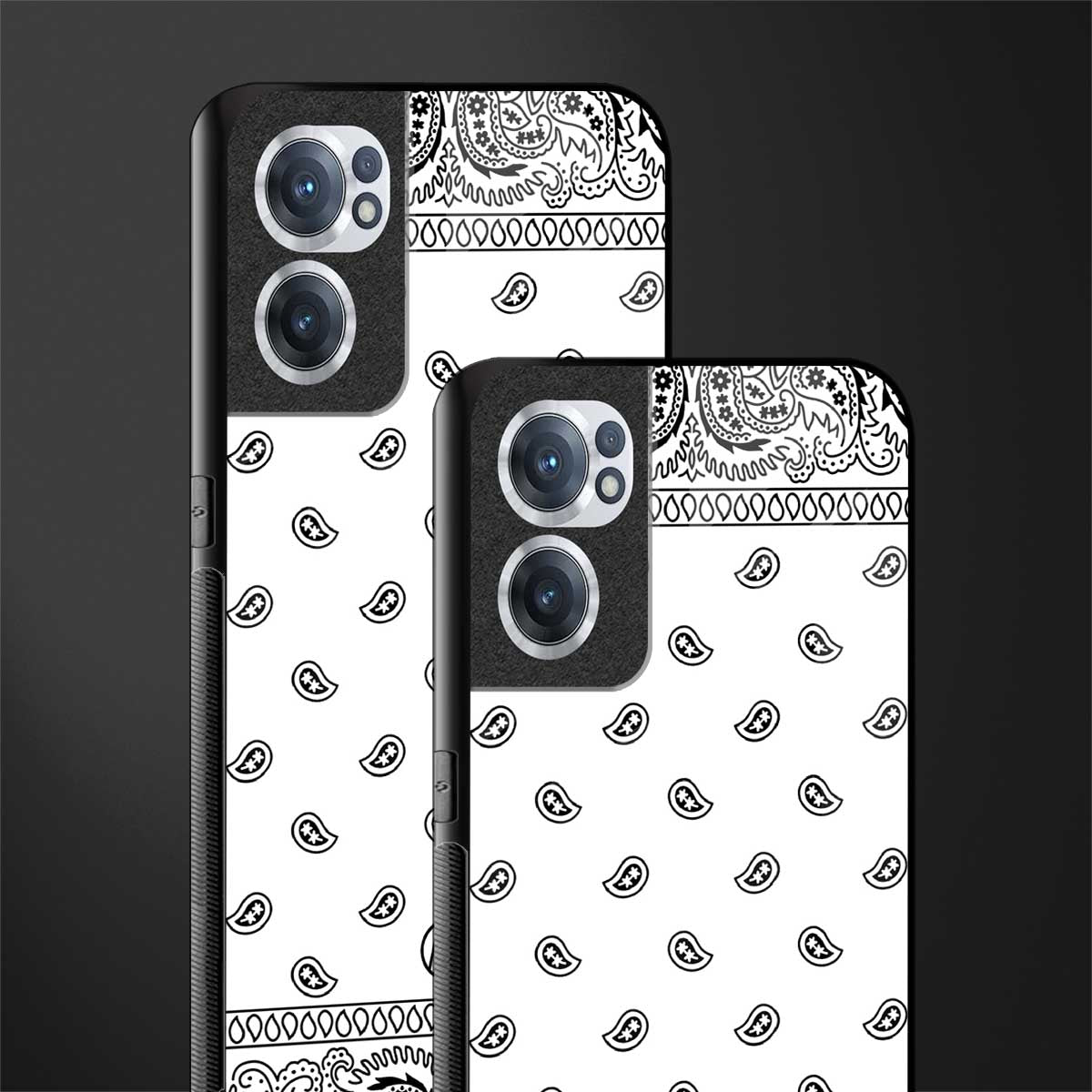 paisley white glass case for oneplus nord ce 2 5g image-2