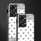 paisley white glass case for phone case | glass case for oneplus nord 2t 5g