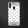 paisley white glass case for vivo y15 image