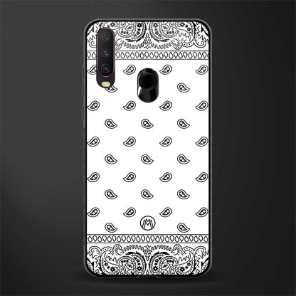 paisley white glass case for vivo y15 image
