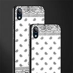 paisley white glass case for vivo y91i image-2