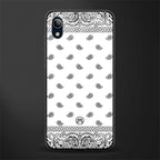 paisley white glass case for vivo y91i image