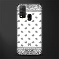 paisley white glass case for vivo y30 image
