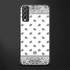 paisley white glass case for vivo y20i vivo y20t image