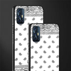 paisley white glass case for vivo v17 image-2