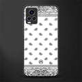 paisley white glass case for vivo v20 pro image