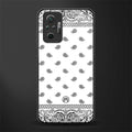 paisley white glass case for redmi note 10 pro max image