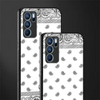 paisley white glass case for oppo reno6 pro 5g image-2