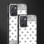 paisley white glass case for realme c35 image-2