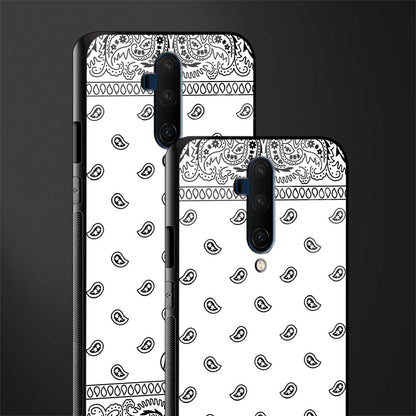 paisley white glass case for oneplus 7t pro image-2