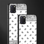 paisley white glass case for samsung galaxy note 10 lite image-2