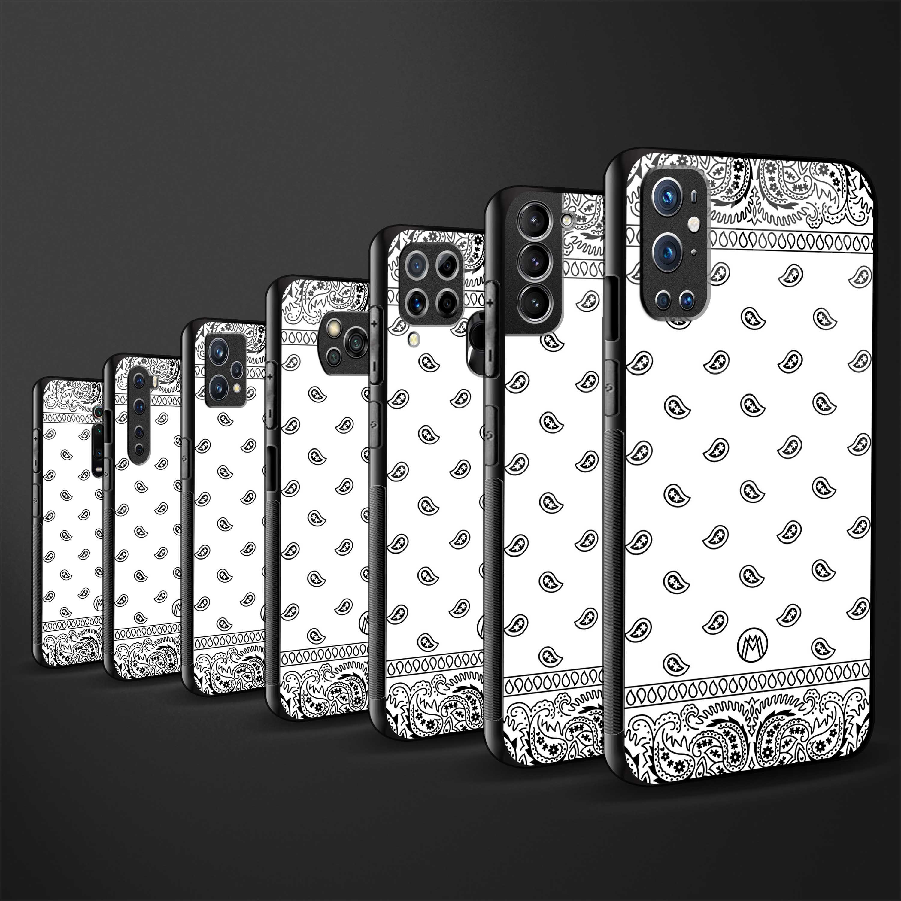 paisley white glass case for samsung galaxy s22 plus 5g image-3