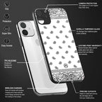 paisley white glass case for samsung galaxy s22 plus 5g image-4