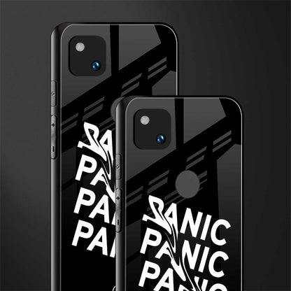 panic back phone cover | glass case for google pixel 4a 4g