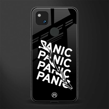 panic back phone cover | glass case for google pixel 4a 4g