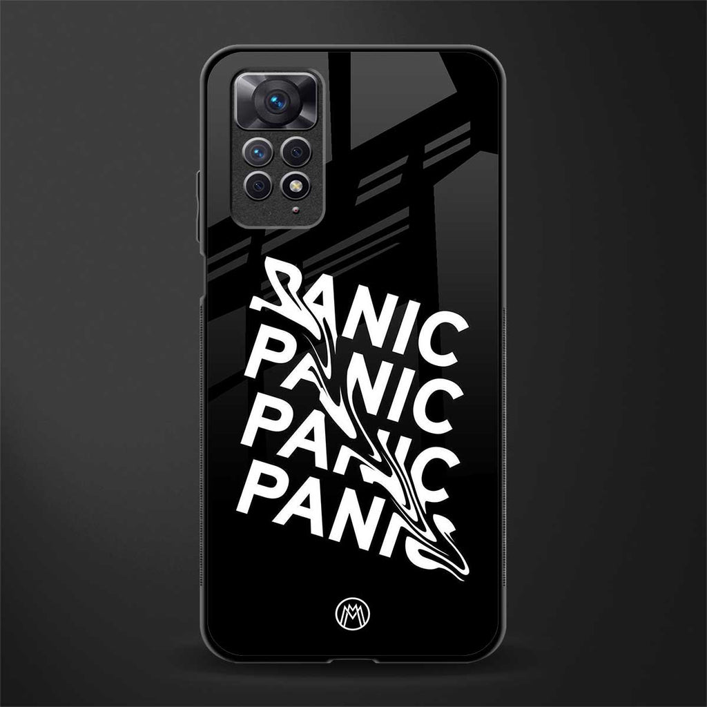 panic back phone cover | glass case for redmi note 11 pro plus 4g/5g