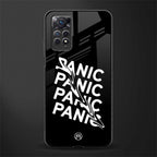 panic back phone cover | glass case for redmi note 11 pro plus 4g/5g