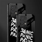 panic back phone cover | glass case for samsung galaxy a53 5g