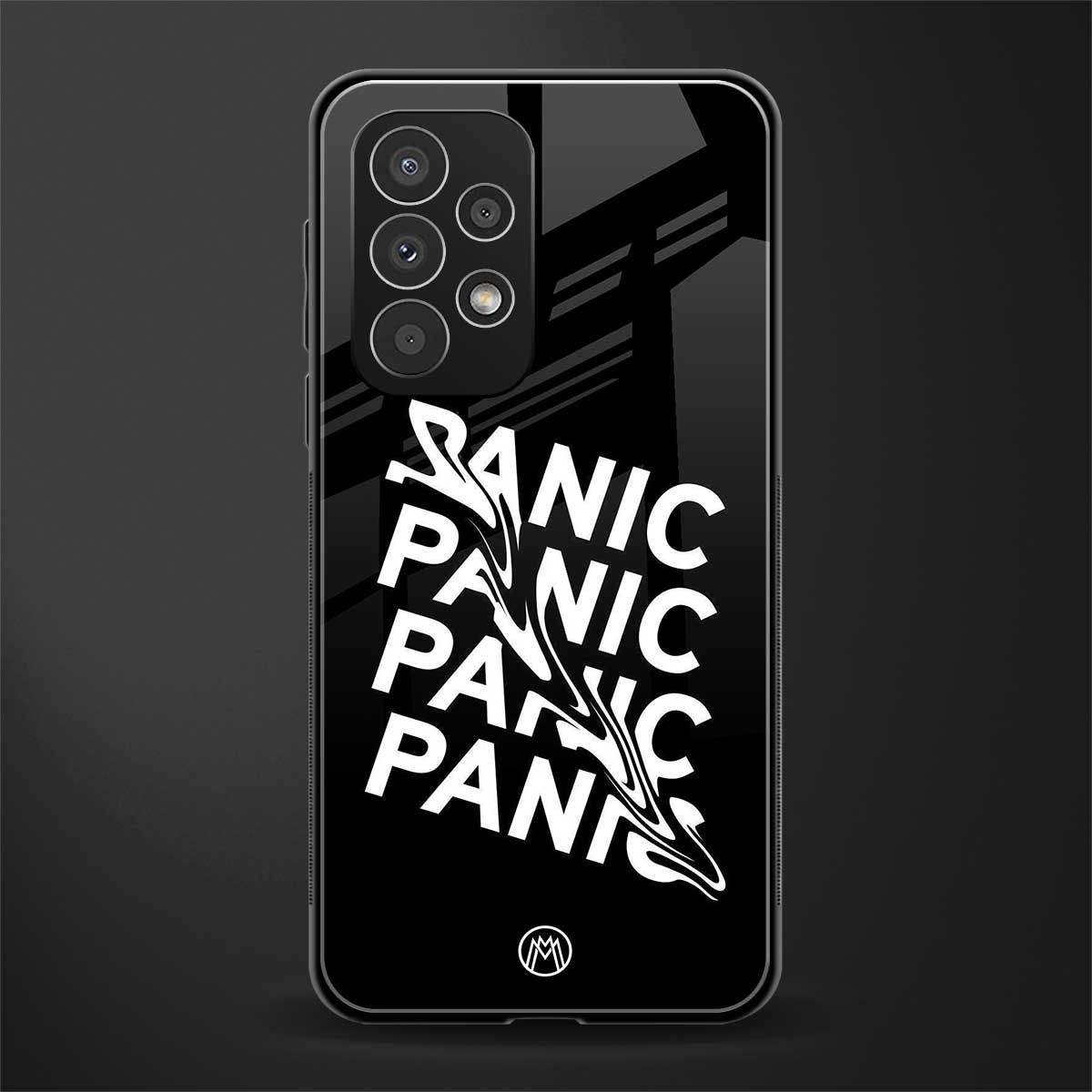 panic back phone cover | glass case for samsung galaxy a53 5g