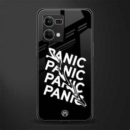 panic back phone cover | glass case for oppo f21 pro 4g