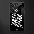 panic back phone cover | glass case for oppo reno 8