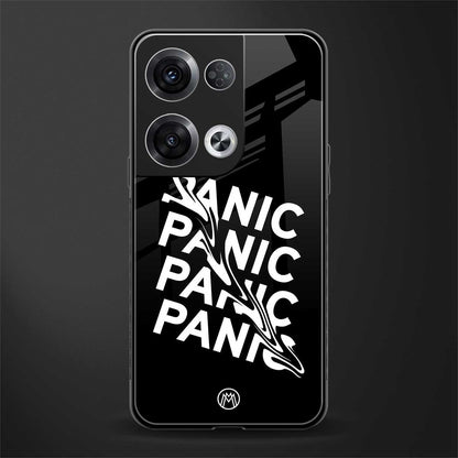 panic back phone cover | glass case for oppo reno 8 pro