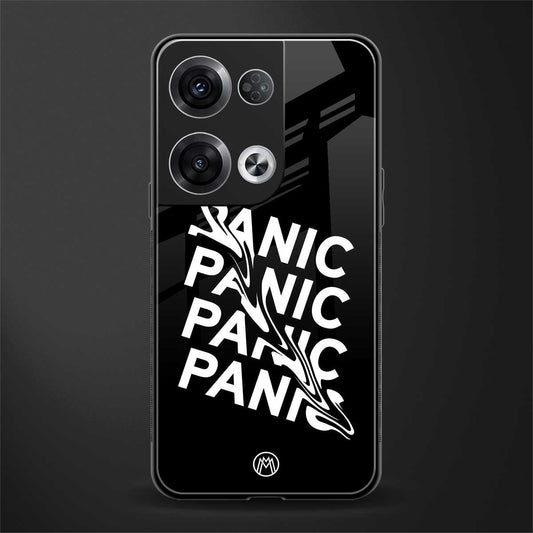 panic back phone cover | glass case for oppo reno 8 pro