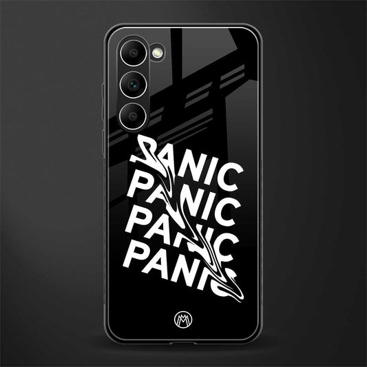panic glass case for phone case | glass case for samsung galaxy s23