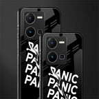 panic back phone cover | glass case for vivo y35 4g